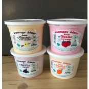 Fromage blanc battu aromatisé fraise - 500gr