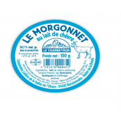 Le Morgonnet Nature au lait de chèvre - 2*100gr env.