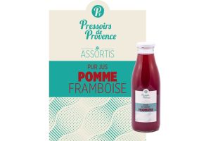 PROMO ! Pur Jus Pomme Framboise 75 cl