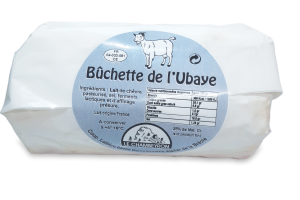 Bûchette Chèvre de l'Ubaye - 500gr env.