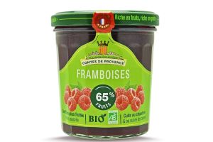 PROMO ! Confiture à l'Ancienne Bio Framboises 350 gr