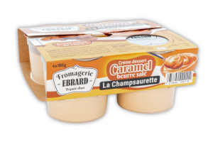 Crème Dessert Caramel Beurre Salé - 4 X 125g