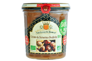 Crème de noisettes pralinée Bio  300 gr
