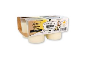Yaourts au lait de Chèvre et à la vanille - 4 x 125g