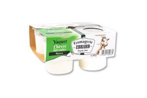 Yaourts natures au Chèvre - 4 x 125g