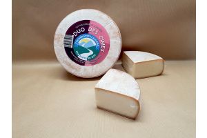 Duo des cimes mi-chèvre mi-vache, 330gr +/- 10%