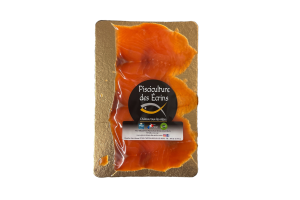 Filets de truite fumés et tranchés - 120g