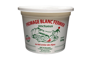 Fromage Blanc Fermier Onctueux - 500g
