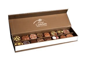 Boite "Plumier" 16 Pralinés & Ganaches 160 gr