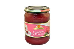 Compote Traditionnelle Framboises 560 gr