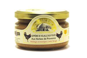 Suprême de Volaille aux figues 180 gr