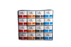 Assortiment de 16 Napolitains Noir & Lait 80 gr