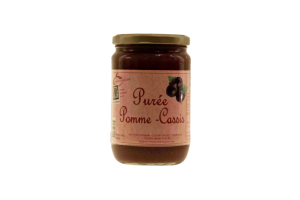 Purée Bio Pomme & Cassis 620 gr