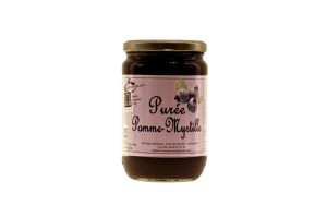 Purée de Pomme & Myrtille BIO - 620g