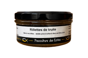 Rillette de truite nature - 100g