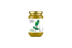 Sauce gourmande au basilic BIO - 320g