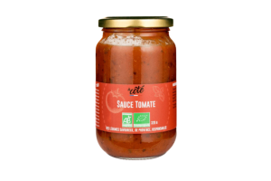 Sauce tomate à l'aubergine et au basilic BIO - 320g