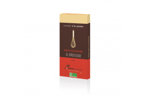 PROMO ! Tablette À Pâtisser Noir BIO 56%, 200gr