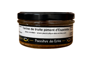 Terrine de truite piment d'Espelette - 100g