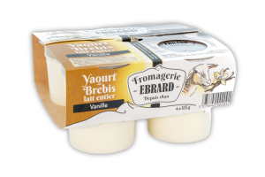 Yaourt Brebis Vanille - 4 X 125g
