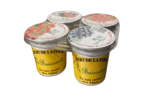 Yaourts Aromatisés Fruits Rouges - 4 x 125g