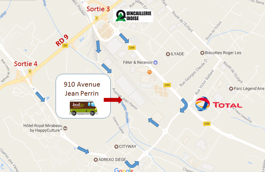 Plan Accès Localizz Plan Accès Localizz